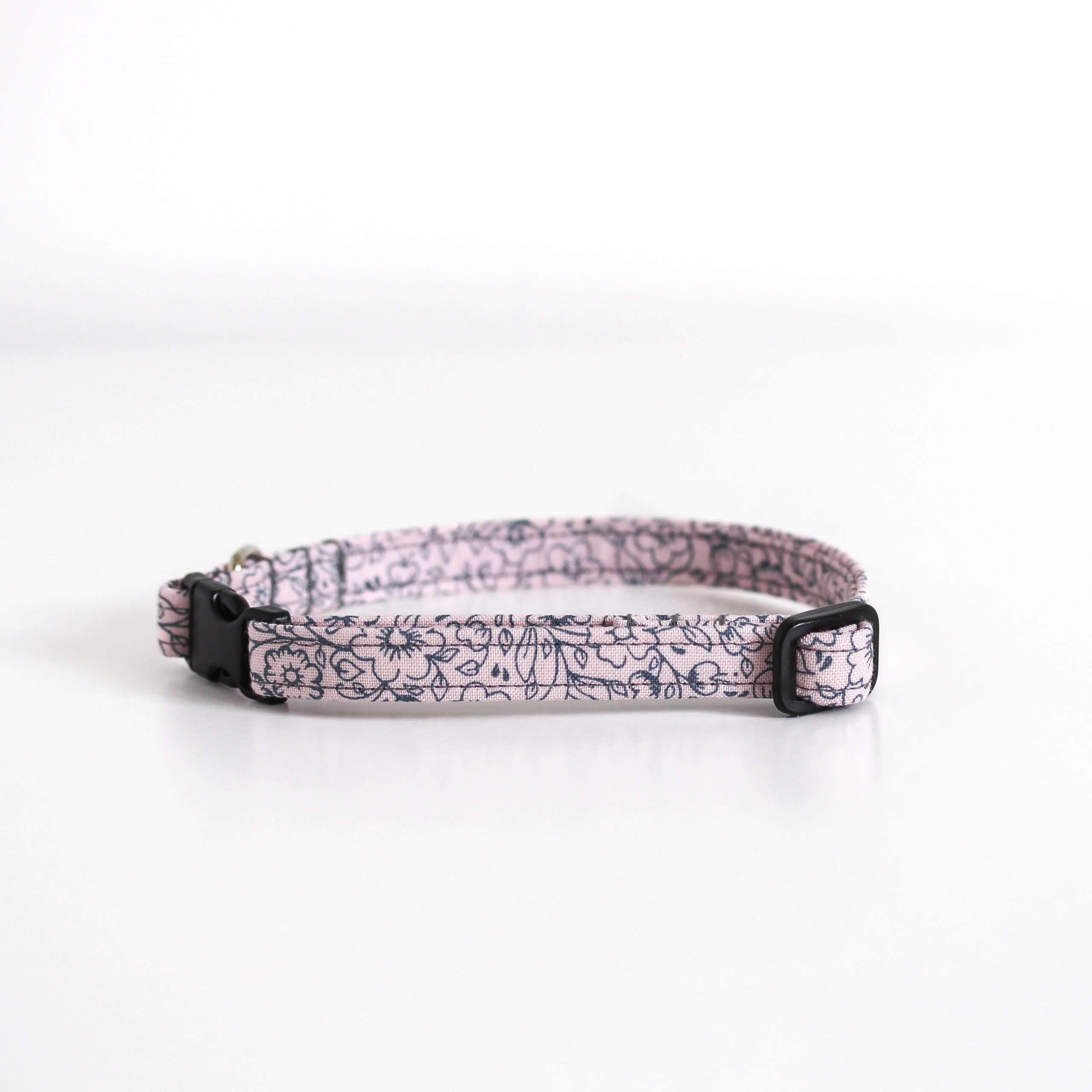 Pink Floral Liberty Dog & Puppy Collar - Image 2