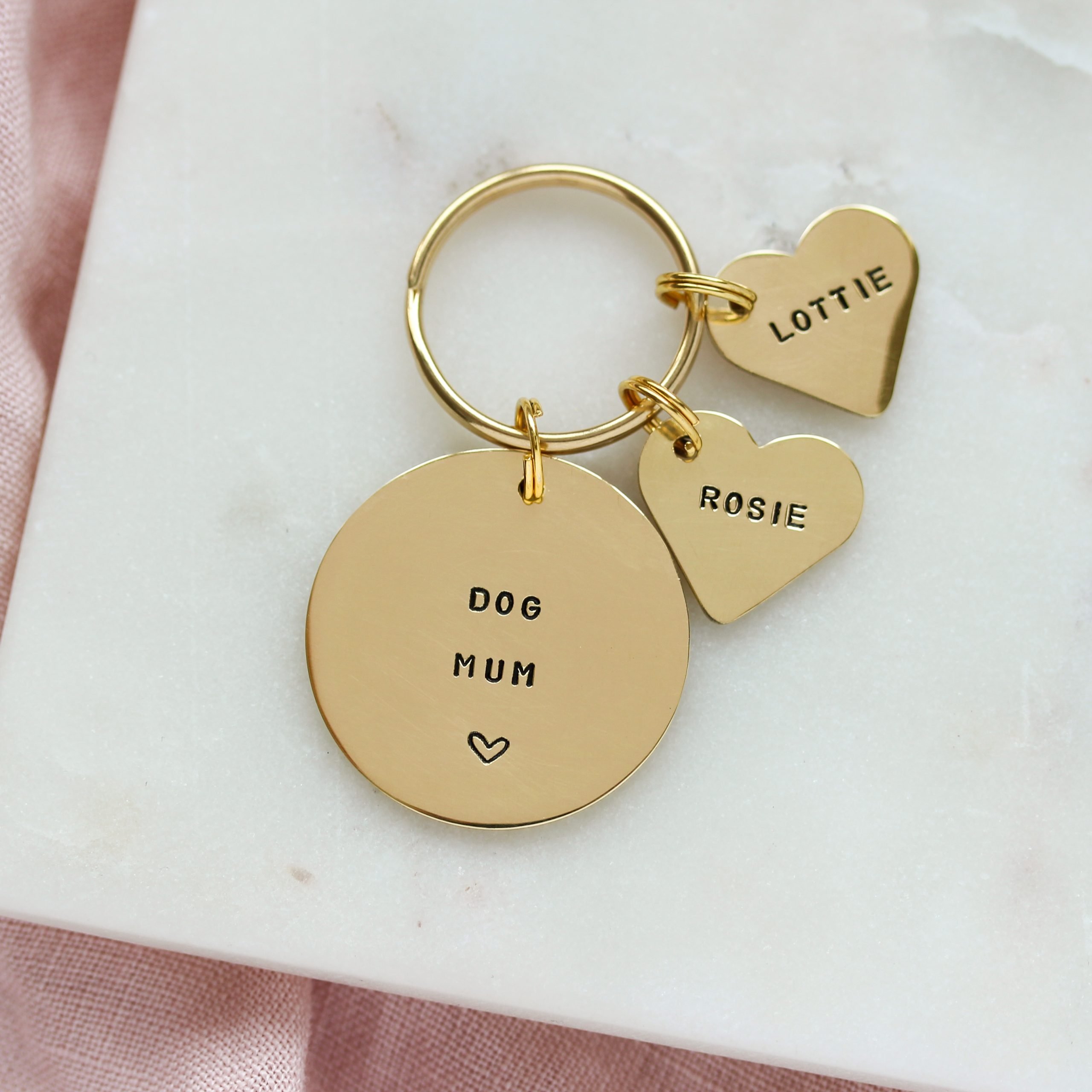 Dog Mum / Mama / Mom Keyring - Image 2