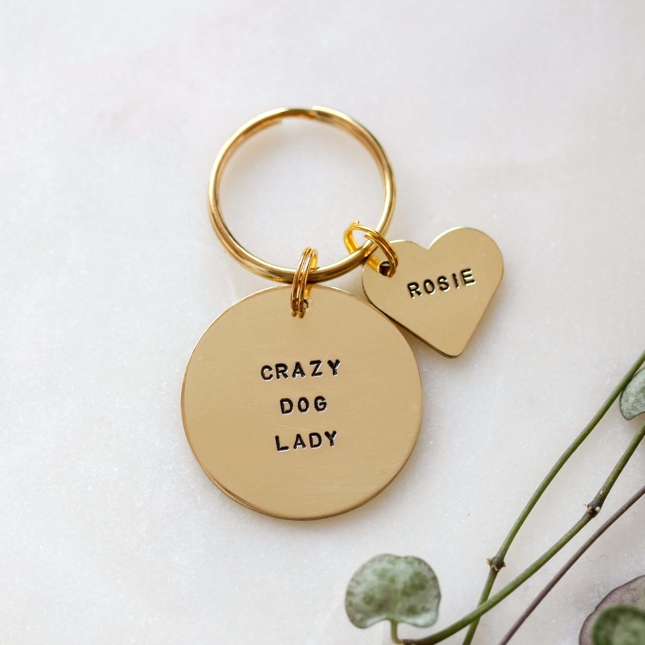 Crazy Dog Lady Keyring - Image 4