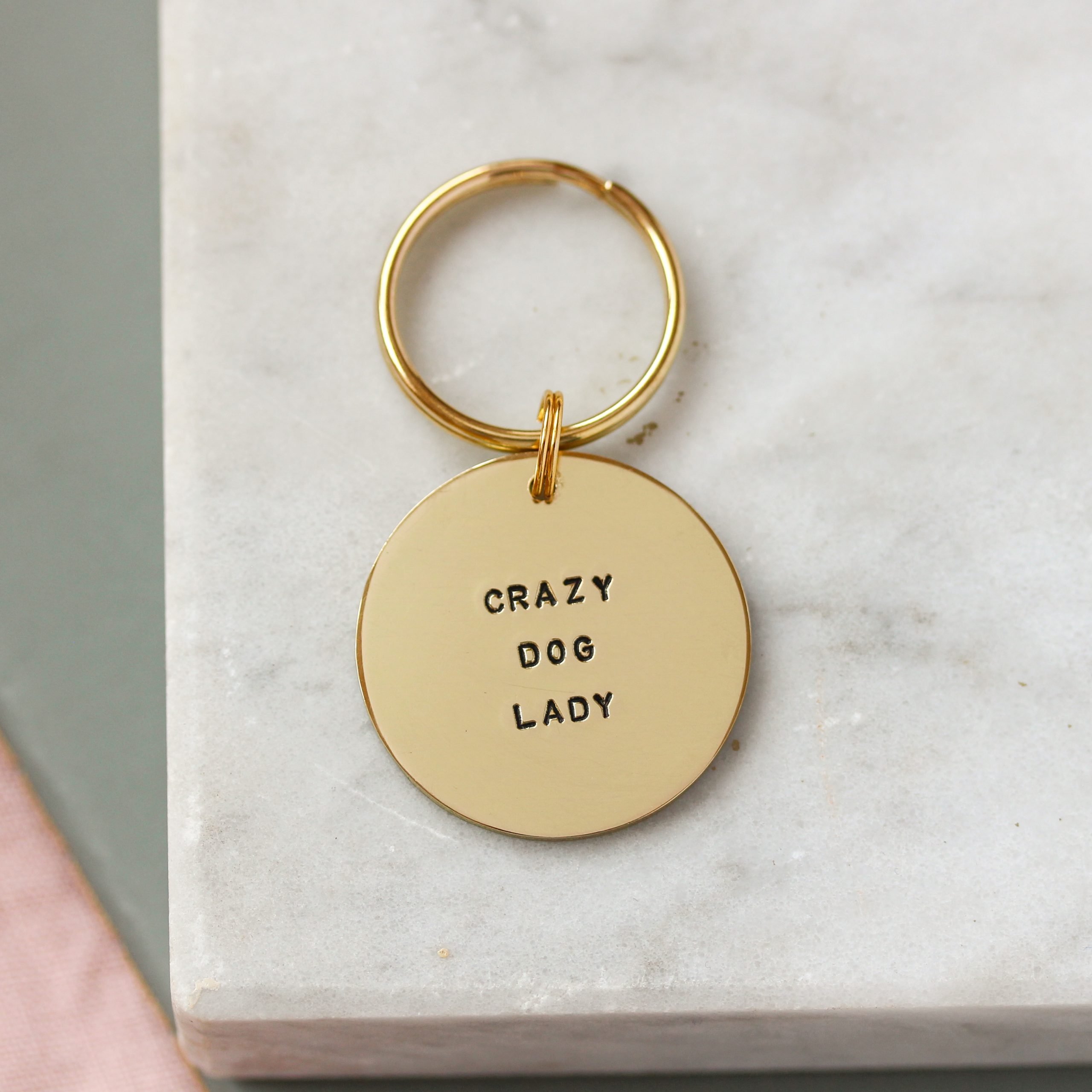 Crazy Dog Lady Keyring - Image 6