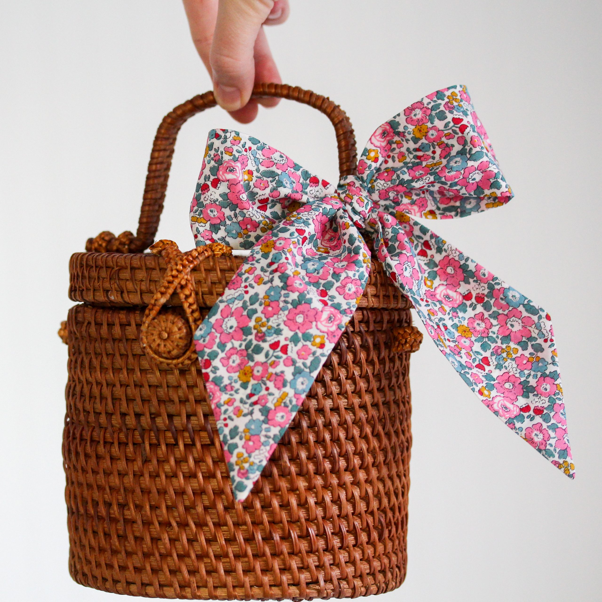 Liberty Multiway Matching Bow - Betsy Ann Pink - Image 2